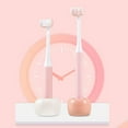 thumbnail image 3 of Baby Toothbrush Comfortable Grip U Type Safe Compact Creative Oral Care Tool Durable Three-sided Baby Toothbrush for Bathroom, 3 of 10