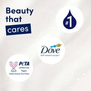 Dove Beauty Bar Womens Bath Soap Shea Butter, 3.75 oz 8 Bars