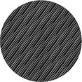 thumbnail image 1 of Ahgly Company Tapis d'Intérieur Rond Lavable en Machine Gris Transitionnel, 3 Pieds Rond, 1 of 7