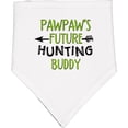 thumbnail image 2 of Inktastic Pawpaws Future Hunting Buddy Baby Bandana Bib, 2 of 4