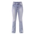 thumbnail image 6 of No Boundaries Mid Rise Flare Jeans, 32” Inseam, Women’s, 6 of 6