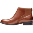 thumbnail image 3 of Women's Vionic Thatcher Chelsea Boot Chocolate Full Grain Leather 9.5 W, 3 of 5