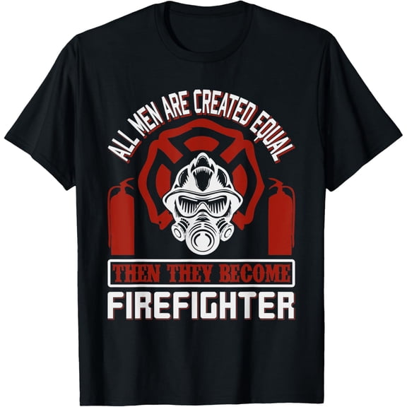 Firetruck Volunteer Job Fire Volunteer Firefighter T-Shirt