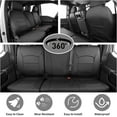 thumbnail image 3 of EKR Custom Fit F-150 Seat Covers for Pickup 2021 2022 2023 2024 2025 2026 Ford F150 SuperCrew Raptor,Family & Pet Friendly,Waterproof,Easy to Clean, Neoprene(Black), 3 of 5