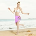 thumbnail image 5 of Kll Corgi In Sushi Roll Print Women'S Sarong Coverups Short Bathing Suit Wrap Skirt Beach Wrap Swimsuit Cover Ups, 5 of 7