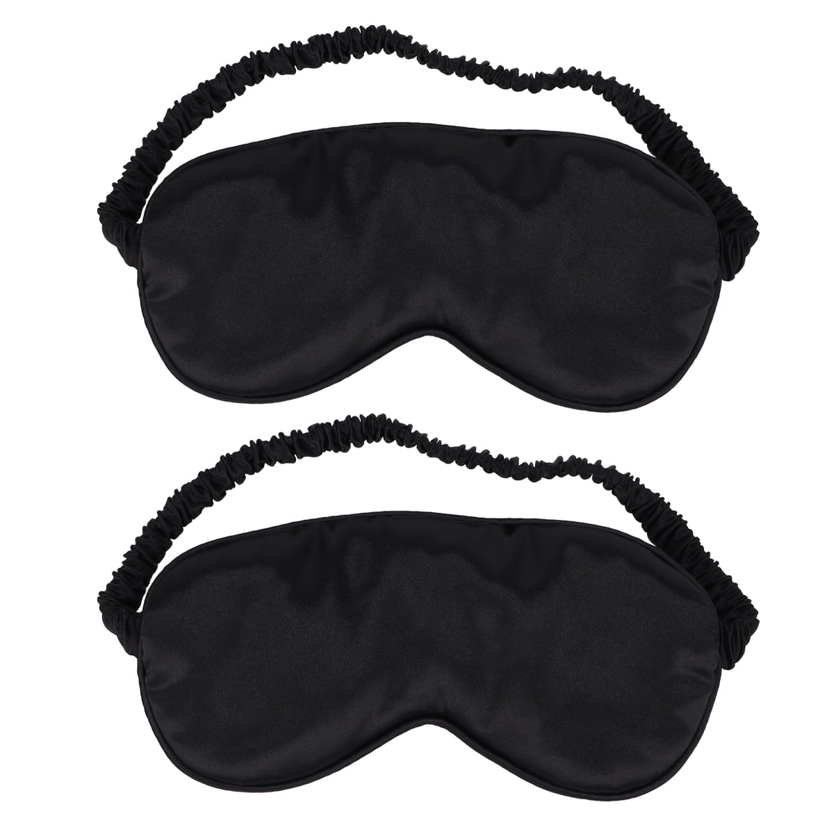 2 Pcs Pure Silk Sleep Mask Sleep Eye Mask Sleeping Eye Cover Night