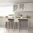 thumbnail image 6 of Mi Alma Peel & Stick Tiles - Blue Yellow Mexican Vinyl Backsplash 12x12, 6 of 10