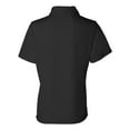 thumbnail image 2 of Sierra Pacific - Women's Moisture Free Mesh Polo - 5469 - Black - Size: 3XL, 2 of 4
