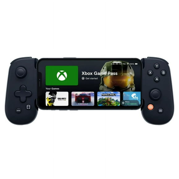 Refurbished Backbone BB-02-B-X One Mobile Gaming Controller for iPhone, Black