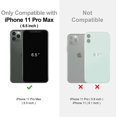 thumbnail image 2 of SURPHY Silicone Case for iPhone 11 Pro Max Case, Liquid Silicone Protective Phone Case Cover (Full Body, Soft Case, 2 of 5