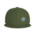 thumbnail image 2 of ZICANCN Sacred Mandala Meditation Zen Baseball Caps, Trucker Hats for Men And Women, Adjustable Breathable Flat Caps, Moss Green, 2 of 8