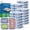 Blue, variant on 50 Pack (100-Piece) 32 oz Meal Prep Containers Reusable with Lids 3-Compartment, To Go Take Out Plastic Food Storage Containers, Sturdy Leakproof Food Safe, Microwave Freezer Dishwasher Safe, Black