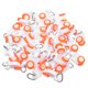 thumbnail image 1 of 100 rodillos deslizantes para rieles de cortina: transportadores con ruedas gemelas de 12 mm de diámetro para rieles de cortina de techo, accesorios de rodillos deslizantes de fácil instalación., 1 of 6