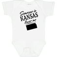 thumbnail image 3 of Inktastic Someone in Kansas Loves Me Boys or Girls Baby Bodysuit, 3 of 5