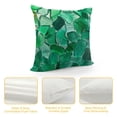 thumbnail image 4 of Throw Pillow Covers Colorful Beach Glass Sea Glass Green Design Square Pillowcase for Home Decor Sofa Car Bedroom Pillow case, 4 of 5
