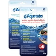 thumbnail image 1 of Aquatabs 49 mg (8.5 mg Active) Water Purification Tablets - 2 PACK, 1 of 9