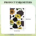 thumbnail image 4 of Pofeuu Sunflowers Country Print Premium Golf Towel with Carabiner Clip Absorbent Microfiber Waffle Pattern Golf Towel for Golf Bag Trolly Belt Loop, 4 of 8