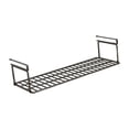 thumbnail image 4 of tamizeot Kitchen Cabinet Layering Storage Partition Rack Shoes Clothes Books To Space Under Shelf Rack Black 60x20x10cm, 4 of 6