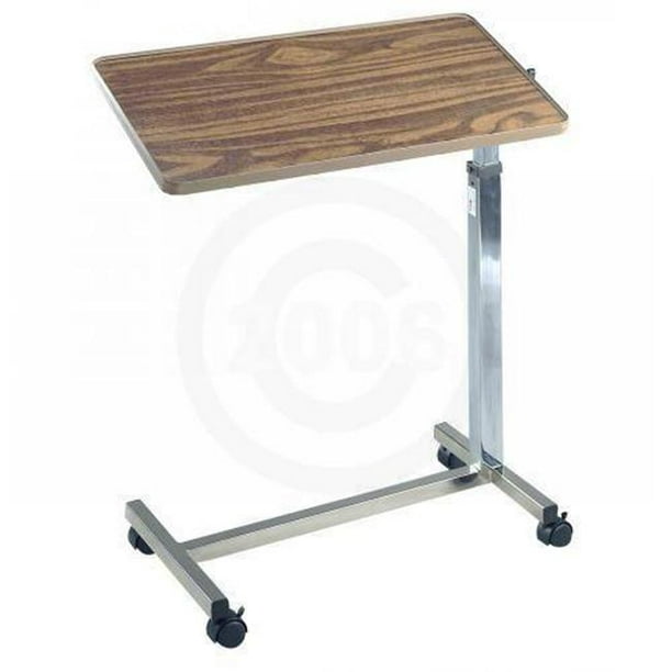 Drive Medical 13008 Over Bed Table Tilt Top 1 Per Case Walmart