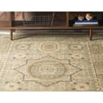 thumbnail image 2 of Unique Loom Austin Vintage Area Rug 5' x 8' Rectangular Light Green/Tan, 2 of 5