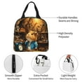 thumbnail image 3 of Pofeuu Scientist Guinea Pig Print Lunch Bag Lunch Box Large Capacity Insulated Lunch Bag for Adult, Leakproof Reusable Lunch Tote Bags for Work, 3 of 5