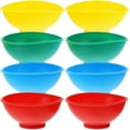 thumbnail image 1 of HLONK 8 Pcs Bol d'Alimentation pour Bébé Bols à Riz Bols en Silicone Mini Bols Bol d'Assaisonnement Bols Résistants aux Chutes pour Enfants (Jaune + Rouge + Vert + Bleu), 1 of 7