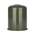 thumbnail image 1 of Cubierta Plana para Tanque Gas G2 G5 para Acampar Al Aire Libre Cubierta para Tanque Gas Alpino Retro Cubierta Protectora Metal Cubierta G2 Accesorios para Estufa(450g Verde Militar), 1 of 9