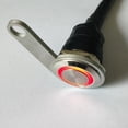 thumbnail image 2 of Interruptor de lámpara de Nieb impermeable LED 12V para Motocicleta ATV - Rojo Yotijar Interruptores del manillar de la motocicleta, 2 of 10