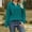 Green, variant on Blouses & Tops Women Tops Long Sleeve Round Neck Womens Hoodies Sports Tops Slim Fit Up to 50% Off Soft and Comfortable Solid Plus Size Sweatshirts for Women Hoodies for Women 2024