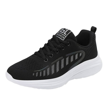 

Women s Breathable Mesh Casual Sneaker Fashionable Autumn Women Sports Flat Bottom Lightweight Mesh Breathable Lace Up Comfortable Solid Color Simple Design