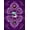 Purple, Pattern 4, variant on ODIKA Witchy Mystical Eight Spiral Galaxy Starry Made Irregular Shaped for Playroom, Bedroom, Reading Nook, Pet Friendly & Kids Safe Play