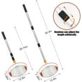 thumbnail image 3 of Acorn Picker Upper Roller, Foot-Operated Nut Gatherer, 12.6" Rolling Drum, Adjustable Handle 28.74"-50.4", for 3/4" to 2.5" Walnuts, Chestnuts, Pine Cones, 3 of 8