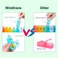 thumbnail image 3 of Woeilo Pill Organizer Monthly 2 Times A Day - Am Pm Lone Month, 3 of 5