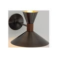 thumbnail image 2 of Plan Hoot Dual Cone Sconce Vanity Light Fixture For Home Living Room Bedroom Walls, 2 of 5