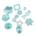 thumbnail image 4 of Accesorios de joyería DIY Adornos de parte posterior plana ABS de perlas mixtas Colores Azul claro Zulema Parche de perlas, 4 of 8