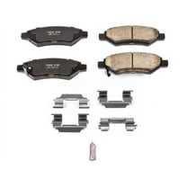 Rear Brake Pad Set - Compatible with 2010 - 2016 Cadillac SRX 2011 2012 2013 2014 2015