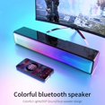 thumbnail image 5 of Haut-parleur Bluetooth Rbg 20W Son Surround 3D Double Haut-Parleurs Audio de Jeu Informatique avec Lumière Colorée Noir, 5 of 5