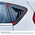 thumbnail image 4 of Rear Window Louver Air Scoop Cover Blind, Rear Side Window Louver Privacy Protection Reduce Temperature with Sporty Appearance, ABS Material for  MK7 7.5 2008 to 2017, 4 of 7