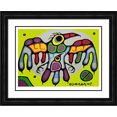 thumbnail image 1 of "Thunderbird Protège Jeune" Impression Encadrée Nordval Morrisseau, 1 of 2