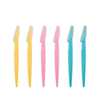 Eyebrow Razor with Precision Cover for Women and Men,Pack of 6