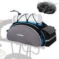 thumbnail image 1 of Lixada Lixada 13L Versatile Bicycle Rear Seat Pack with Rain Cover, Adjustable Shoulder Strap, and Reflective Strip for Night Safety, Blue, 1 of 7