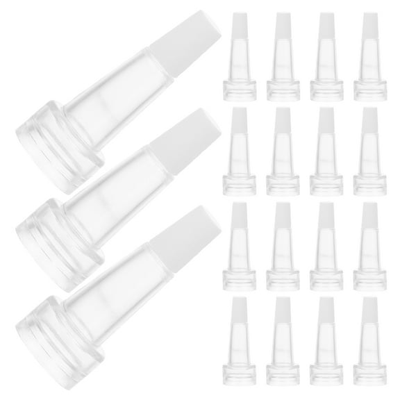 Small Bottles 50 Pcs Vial Essence Horn Shape Cap Liquid Trumpet Cosmetic Plastic