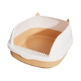 thumbnail image 2 of Caja de arena para gatos, orinal para mascotas, marco desmontable, arenero duradero, bandeja para arena para mascotas, orinal para gatos, inodoro para, 2 of 8