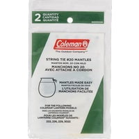 Coleman #20 Standard Tie Lantern Mantle - Pack of 2