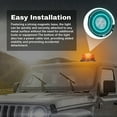 thumbnail image 4 of LED Strobe Light Car Warning Safety Flasher 12-24V Waterproof with 8 Lighting Modes Magnetic Base Suitable for Trucks Tractors Forklifts Engineering Vehicles, 4 of 7