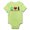 Kiwi, variant on CafePress - Peace,Love, Cats Baby Light Bodysuit - Baby Light Bodysuit, Size Newborn - 24 Months