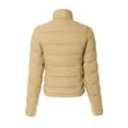 thumbnail image 5 of MixMatchy Women's Casual Lightweight Stand Collar Quilted Long Sleeve Puffer Jacket, 5 of 7