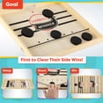 thumbnail image 4 of Trademark Games Fast Sling Puck Game - Slingshot Board Game for Family Game Night and Parties - Wooden Hockey Game (Large), 4 of 7