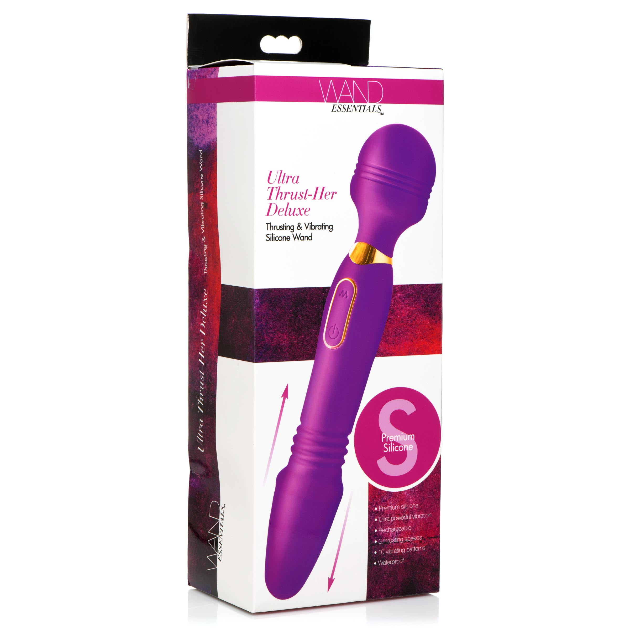 ultra thrusting and vibrating silicone wand The best budget-friendly sex toys under $50