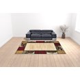 thumbnail image 2 of 10' X 13' Ivory Southwestern Power Loom Stain Resistant Area Rug, 2 of 3